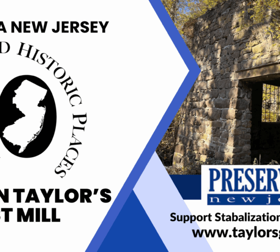 Nearly 40 Volunteers with Preservation New Jersey, Clean Up Taylor’s Mill in Readington Township