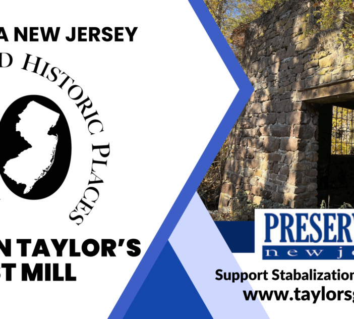 Nearly 40 Volunteers with Preservation New Jersey, Clean Up Taylor’s Mill in Readington Township