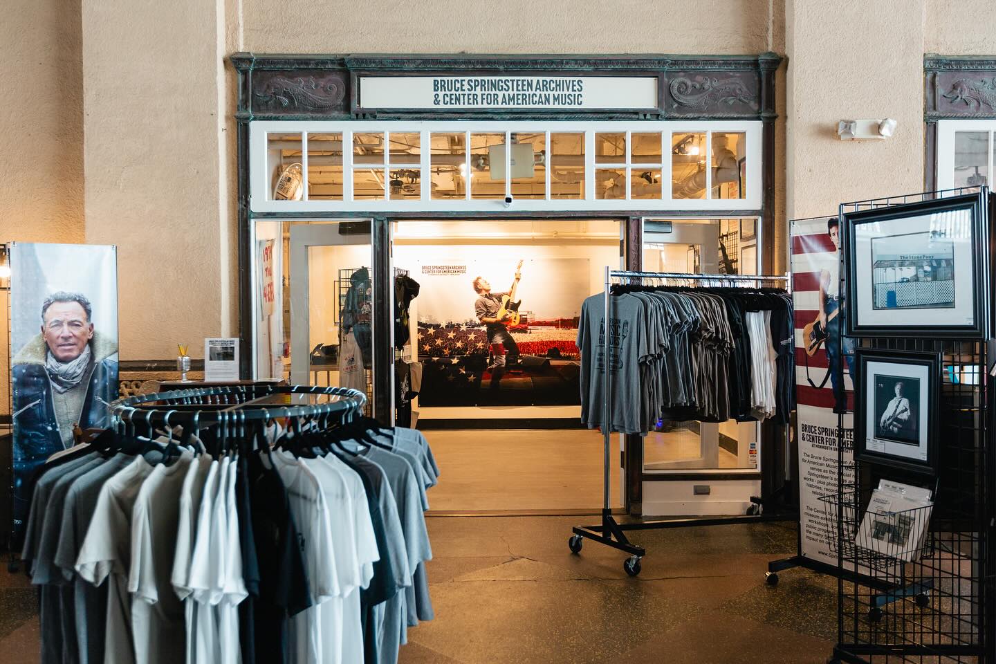 The Bruce Springsteen Archives & Center for American Music: New Pop-up Shop in Convention Hall