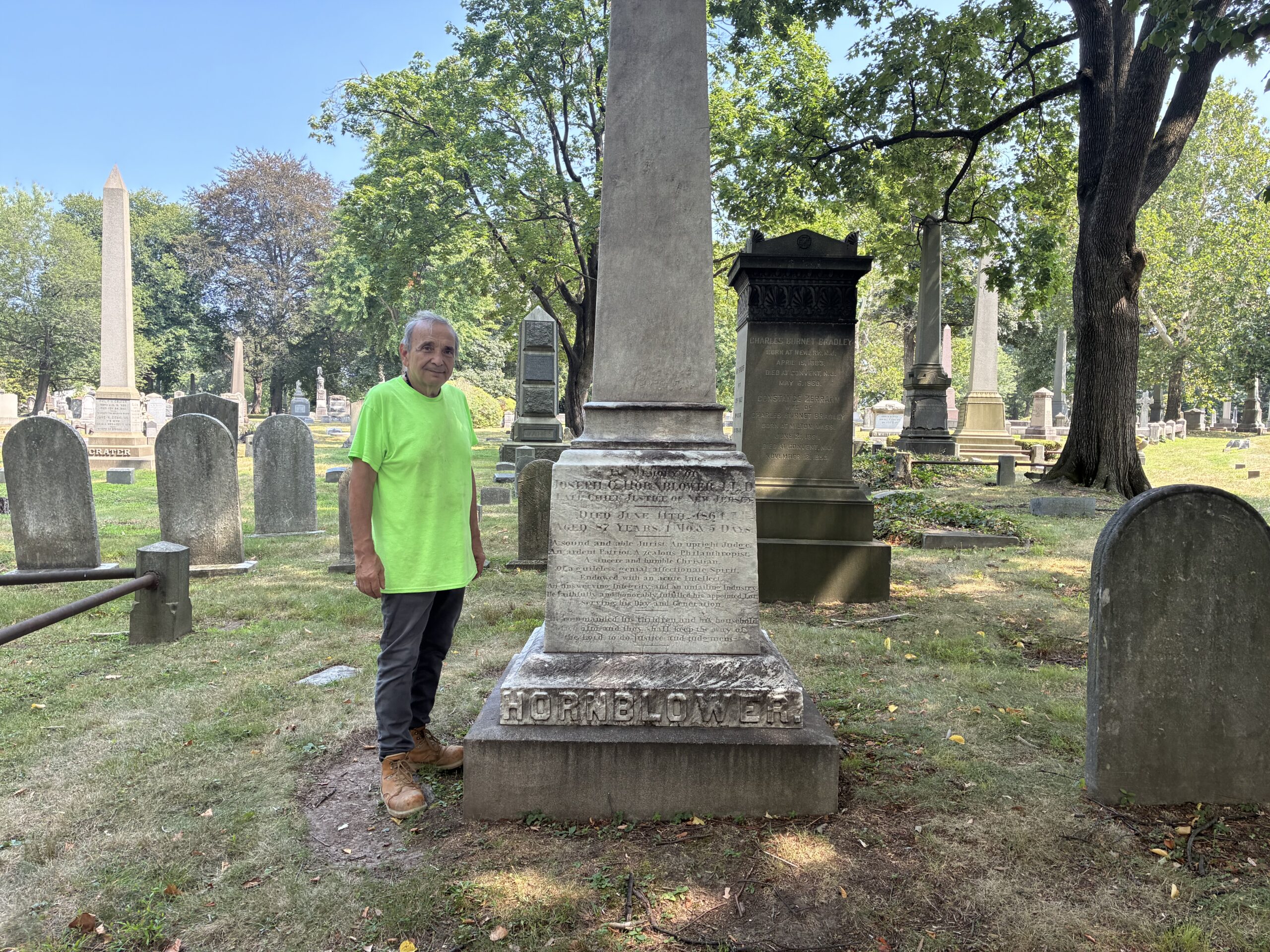 A Belleville Historian Restoring Graves at Newark’s Mount Pleasant Cemetery
